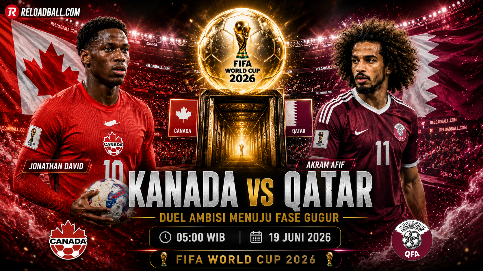 Kanada vs Qatar: Prediksi, Analisa Pertandingan dan Peluang Menang di Piala Dunia 2026