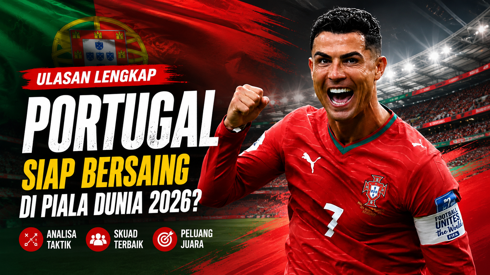 Prediksi Portugal vs Kroasia: Analisa, Head to Head, Susunan Pemain & Prediksi Skor Babak 32 Besar Piala Dunia 2026