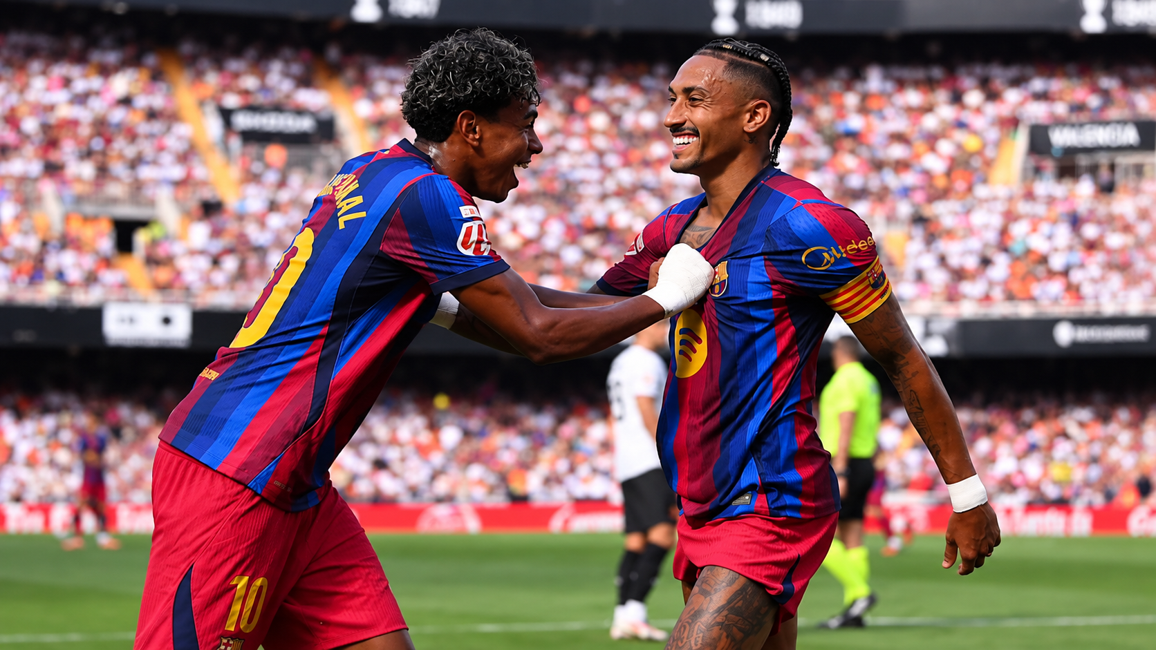 Hasil Barcelona vs Feyenoord 5-1: Blaugrana Pesta Gol, Lamine Yamal Tampil Gemilang